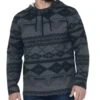Panhandle Men's Powder River Aztec Hooded Pullover