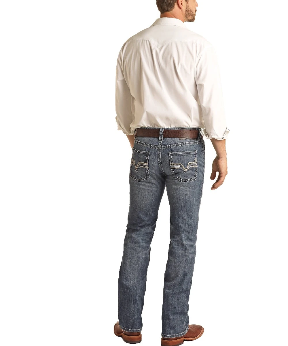 Rock & Roll Cowboy Men's Straight Leg Jean 4 Rock & Roll Cowboy Men's Straight Leg Jean - Image 2