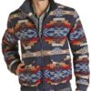 Rock & Roll Cowboy Men's Aztec Bomber Coat -Wrangler Store RRMO92RZX3 a