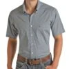 Panhandle Men's Geo Button Down Shirt -Wrangler Store RRMS1DR0PN