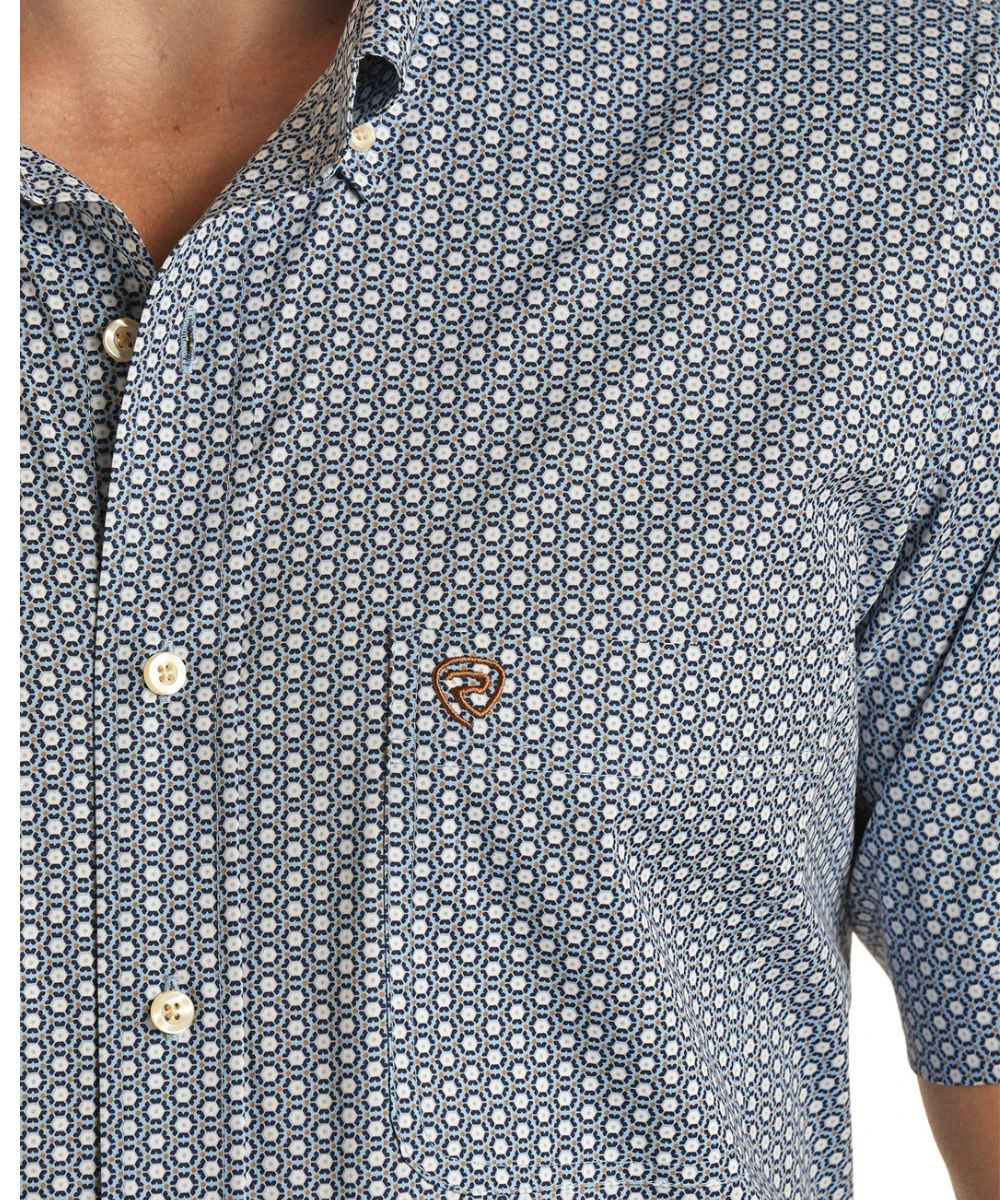 Panhandle Men's Geo Button Down Shirt 4 Panhandle Men's Geo Button Down Shirt - Image 2