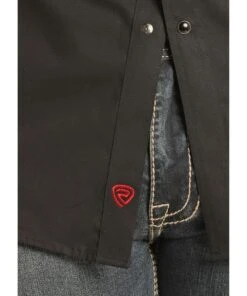 Rock & Roll Cowboy Men's Mexico Snap Shirt -Wrangler Store RRMSOSR0QT c