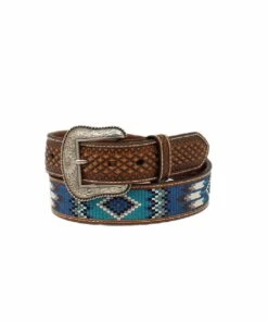 M&F Western Men's Ariat Embroidered Belt