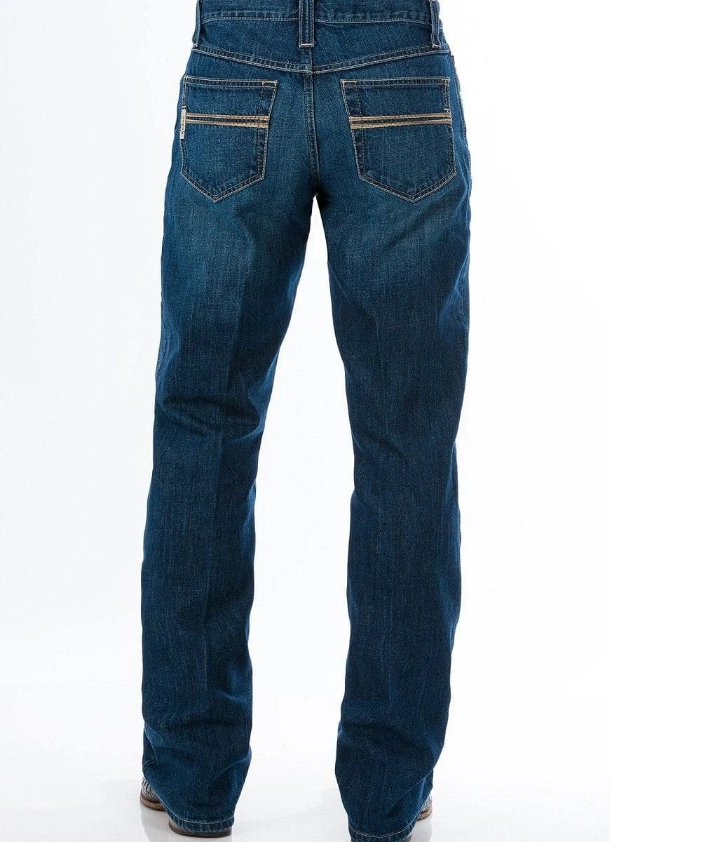 Cinch Men's Carter 2.0 Relaxed Fit Dark Stonewash Jean 4 Cinch Men's Carter 2.0 Relaxed Fit Dark Stonewash Jean - Image 2