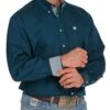 Cinch Men's Solid Button Down Western Shirt -Wrangler Store mtw1105384 1