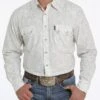 Cinch Men's Paisley Print Western Snap Shirt