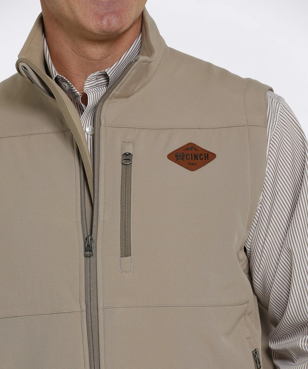 Cinch Men's Concealed Carry Bonded Vest 5 Cinch Men's Concealed Carry Bonded Vest - Image 3