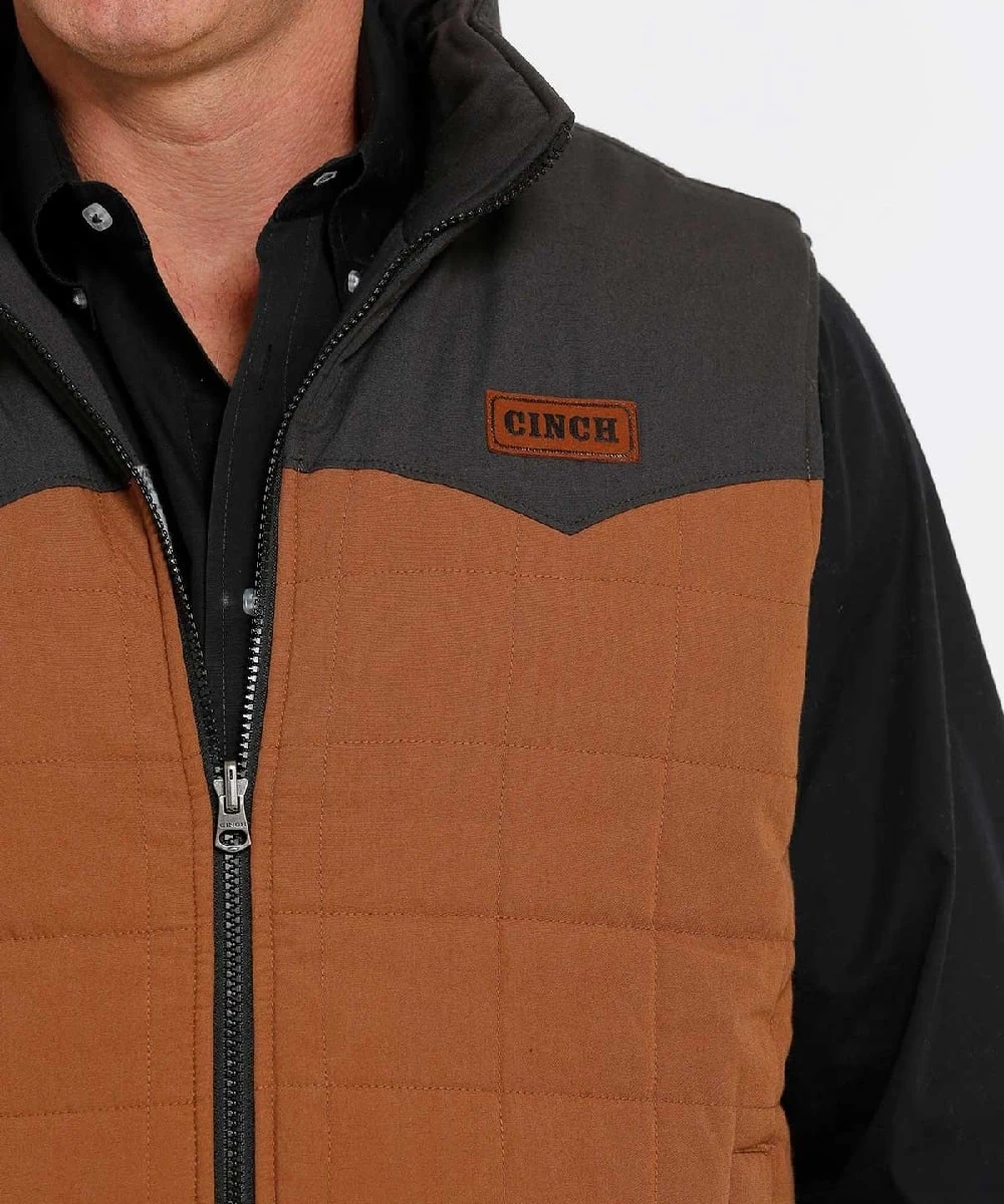 Cinch Men's Quilted Reversible Vest 3 Cinch Men's Quilted Reversible Vest - Image 2