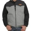Cinch Men's Wooly Vest -Wrangler Store mwv1579001 a