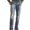 Ariat Men's M5 Slim Gambler Stackable Straight Leg Jean -Wrangler Store products 10012703 front