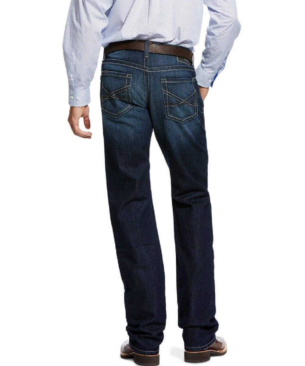Ariat Men's M5 Slim Robbie Stackable Straight Leg Jean 4 Ariat Men's M5 Slim Robbie Stackable Straight Leg Jean - Image 2