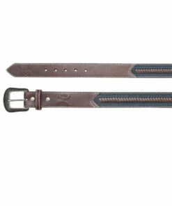 Trenditions Men's Hooey Whip Stitch Belt