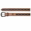 Trenditions Men's Hooey Lace Cut Belt -Wrangler Store products 1742BE7 3rrd 9l