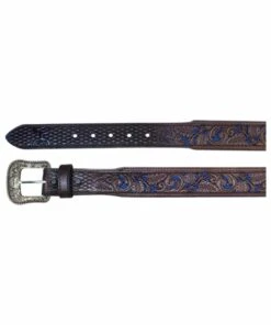 Trenditions Men's Hooey Inlay Belt
