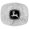 Montana Silversmith Men's Classic John Deere Jumping Buck Belt Buckle -Wrangler Store products 6507JDa