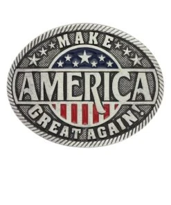 Montana Silversmiths Make America Great Again Buckle