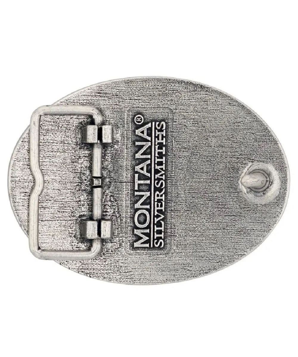 Montana Silversmiths Men's Ultra Punchy Attitude Belt Buckle 4 Montana Silversmiths Men's Ultra Punchy Attitude Belt Buckle - Image 2