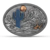 Montana Silversmiths Desert Moon Cactus Buckle 1 Montana Silversmiths Desert Moon Cactus Buckle -Wrangler Store products A825