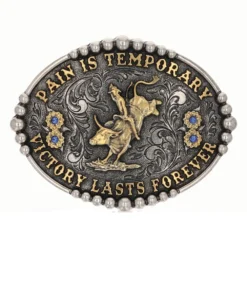 Montana Silversmiths Pain Is Temporary Buckle