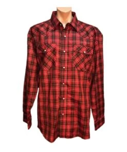 Crazy Cowboy Men's Assorted Plaid Snap Shirts