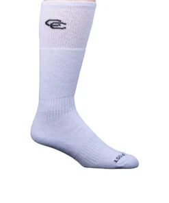 Dan Post Men's White Over The Calf Socks