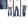 Rock & Roll Cowboy Men's Reflex Pistol Jean -Wrangler Store products M0P1075