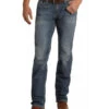 Rock & Roll Cowboy Men's Reflex Stretch Straight Leg Jean -Wrangler Store products M1P1762