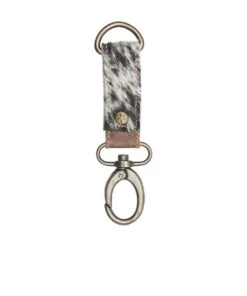 Myra Bags Black & White Key Fob
