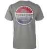 Royce Apparel Men's Turnrows Liberty Gray Pocketed Tee -Wrangler Store products TRW61CP0LBE
