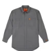 Wrangler Men's Riggs Workwear Gray Flame Resistant Twill Work Shirt -Wrangler Store products Untitled 1 584dce00 83d8 4af0 ad9e 15782683d9fd