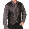 Scully Men's Lambskin Black Leather Vest -Wrangler Store products Untitled 1 62db15d1 058f 425c 97b5 5ef8757f67f6