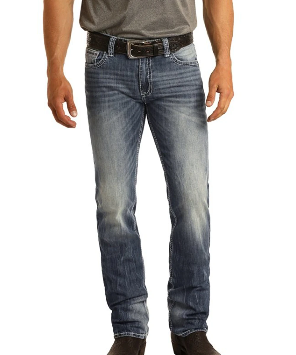 Rock & Roll Cowboy Men's Reflex Revolver Slim Fit Jean 3 Rock & Roll Cowboy Men's Reflex Revolver Slim Fit Jean