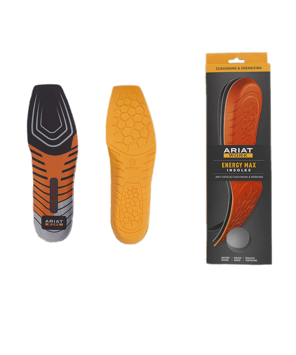 M&F Western Men's Ariat Energy Max Wide Square Toe Insole 3 M&F Western Men's Ariat Energy Max Wide Square Toe Insole