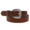 Ariat Men's Basketweave Floral Tabs Tan Belt 1 Ariat Men's Basketweave Floral Tabs Tan Belt -Wrangler Store products a1036608