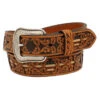 3D Men's Usa Flag Underlay Tan Belt -Wrangler Store products d100012408